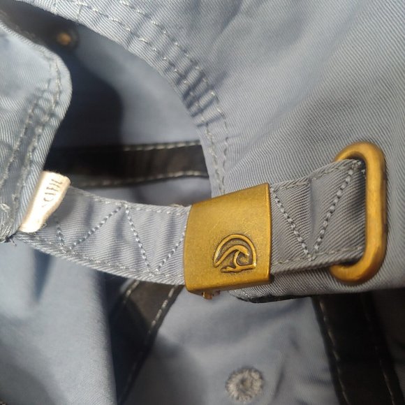 Hilton Head Island South Carolina Cap Slate Canvas Strap Back Beach Waves Sunset - Picture 8 of 10